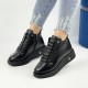 Ghete din piele naturală Alissa Negru – Confort & Stil | Marimea 41